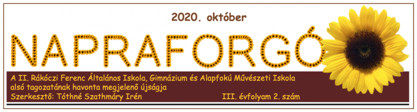Megjelent a Napraforgó 2020. októberi száma